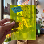 Green Means Go COGW by Monarch Glass Sheet Glass Colorado Glass Works   