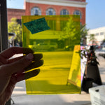 Green Means Go COGW by Monarch Glass Sheet Glass Colorado Glass Works MA479 (6x4in)  