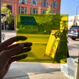Green Means Go COGW by Monarch Glass Sheet Glass Colorado Glass Works MA477 (5.5x5.5in)  