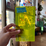 Green Means Go COGW by Monarch Glass Sheet Glass Colorado Glass Works   