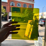 Green Means Go COGW by Monarch Glass Sheet Glass Colorado Glass Works MA473 (7.5x6.5in)  