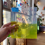 Green Means Go COGW by Monarch Glass Sheet Glass Colorado Glass Works   