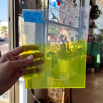 Green Means Go COGW by Monarch Glass Sheet Glass Colorado Glass Works   