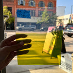 Green Means Go COGW by Monarch Glass Sheet Glass Colorado Glass Works MA471 (7.5x6in)  