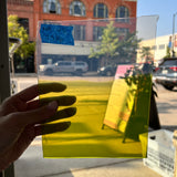Green Means Go COGW by Monarch Glass Sheet Glass Colorado Glass Works MA471 (7.5x6in)  