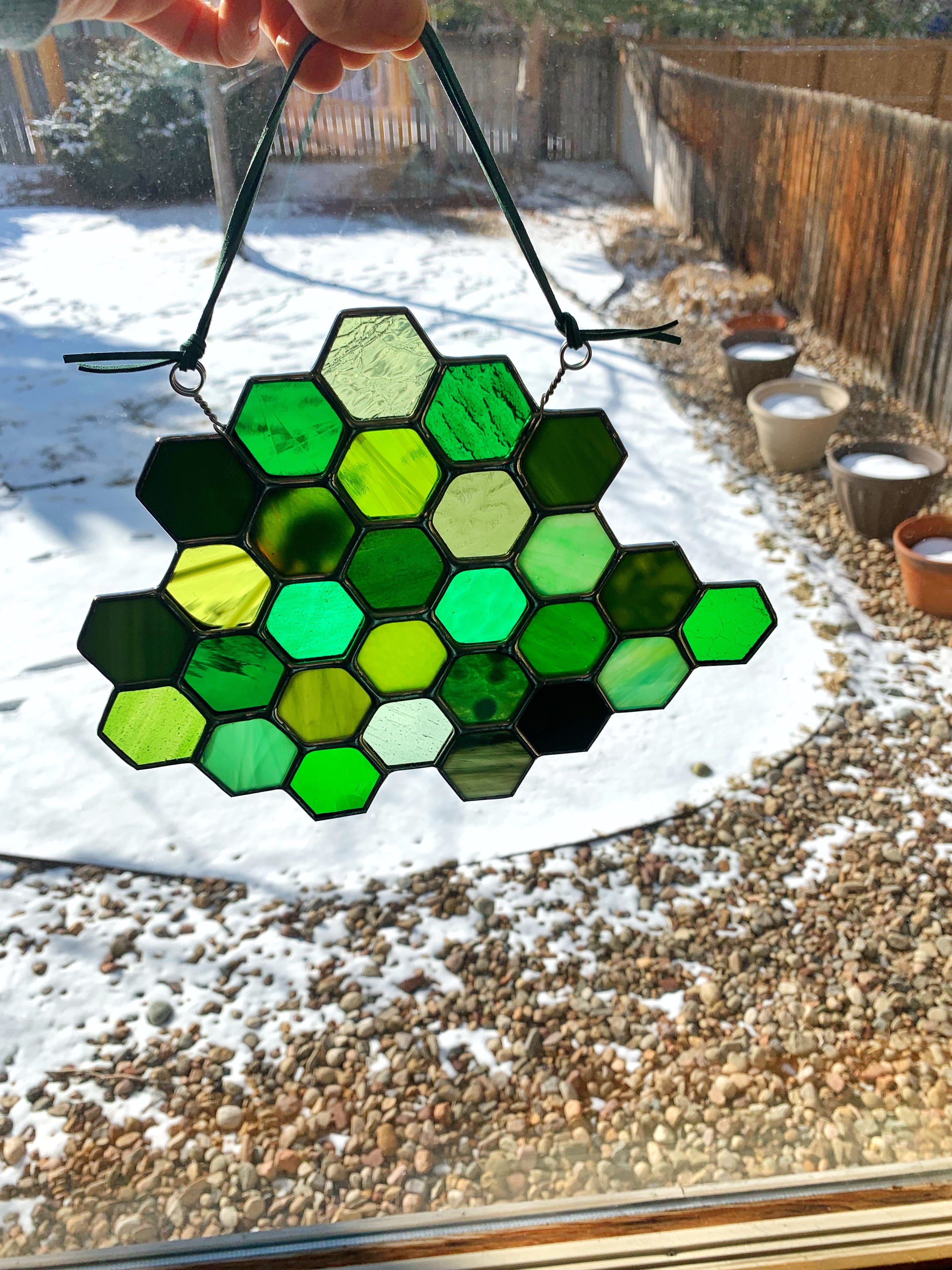 Made To Order Honeycomb Suncatcher