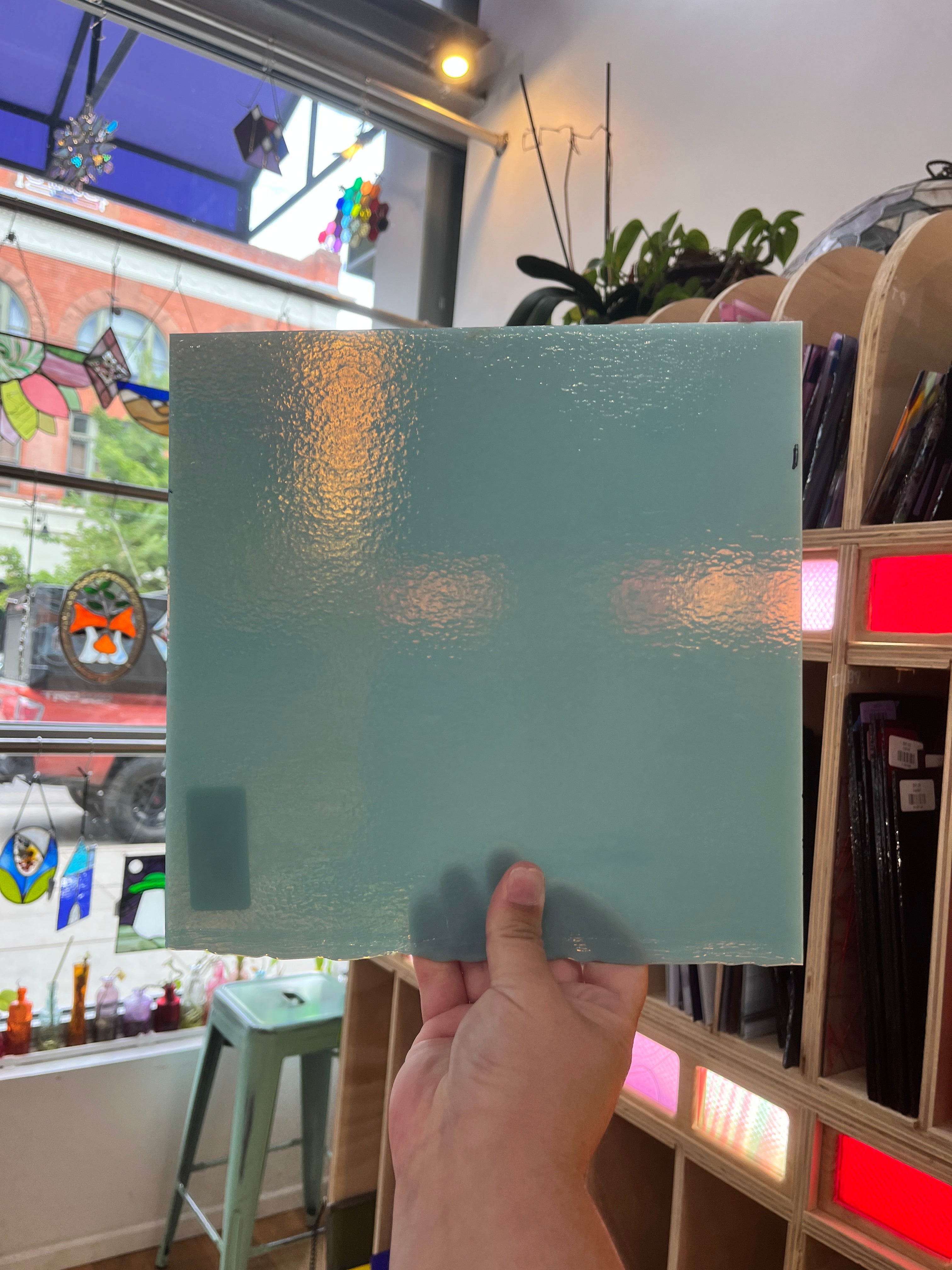 $35 Mystery Bullseye 10x10in Sheet Colorado Glass Works