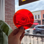 3.75 in. Orange Rondel Tools Colorado Glass Works