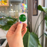 Green Jewel - Round (30 mm)