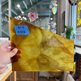 Brown Mixed Youghiogheny Sheet Glass Colorado Glassworks AC16 (9.5x6)