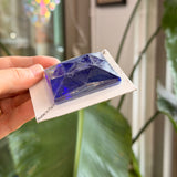 Dark Blue Jewel - Square (50 mm)