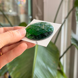 Green Jewel - Round (50 mm)