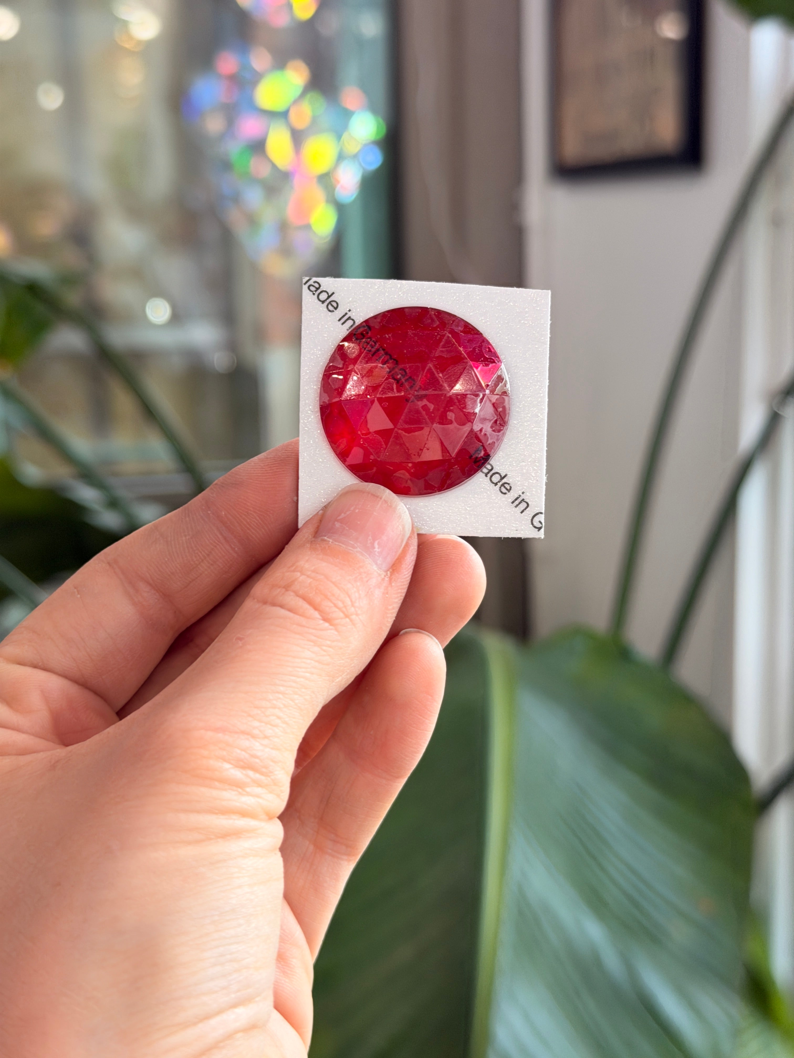 Red Jewel - Round (30mm) Tools Colorado Glass Works