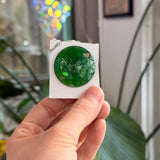 Green Jewel - Round (35 mm)