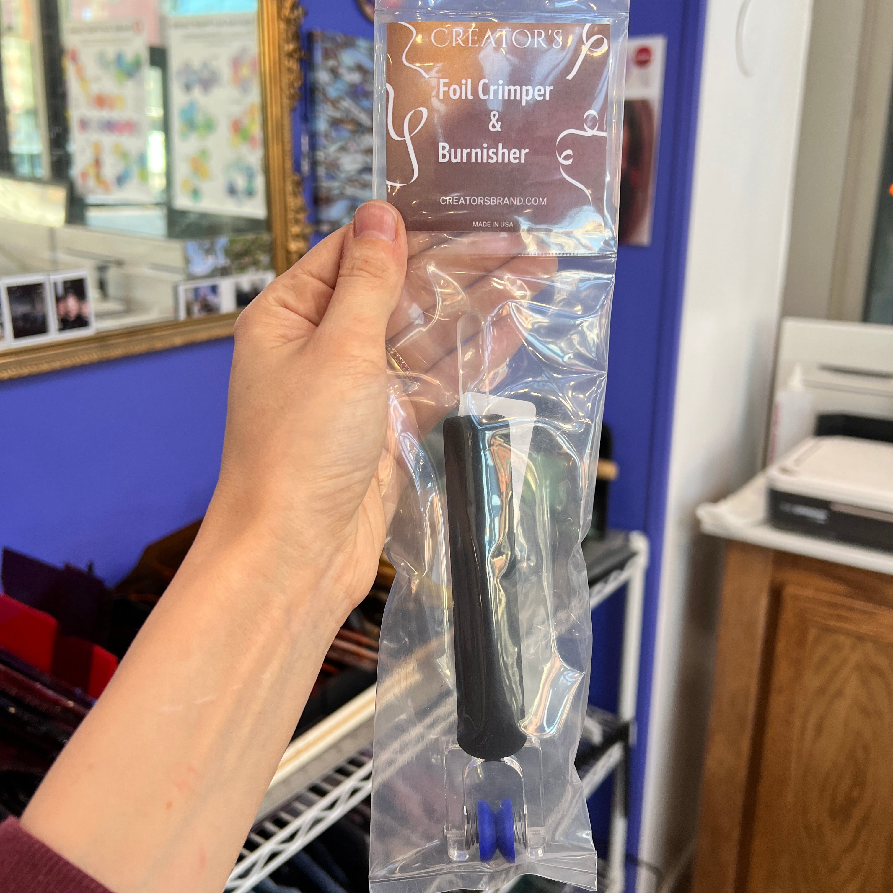 Creator's Foil Crimper / Burnisher 2.0 Tools Colorado Glassworks