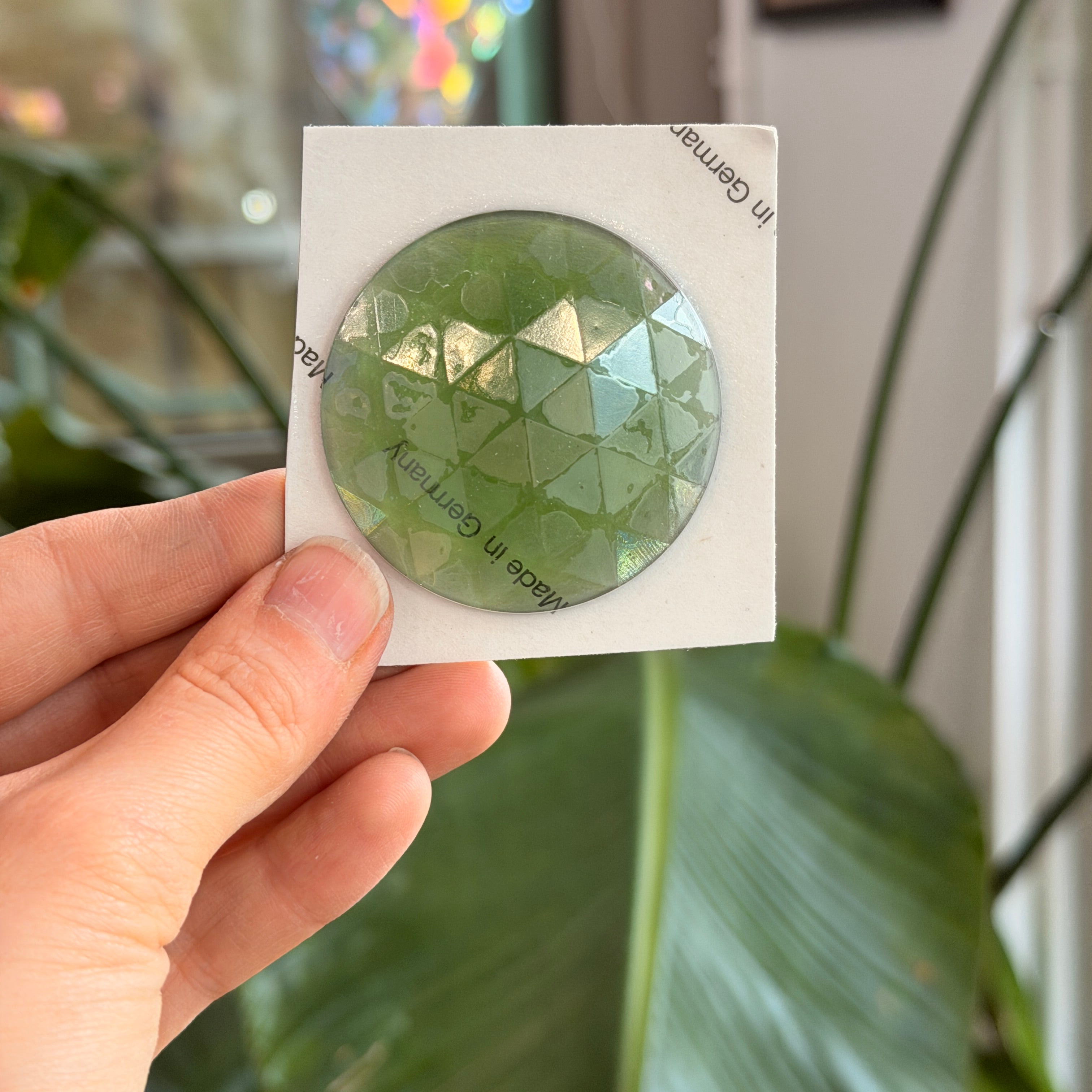 Moss Green Jewel - Round (50mm) Tools Colorado Glass Works