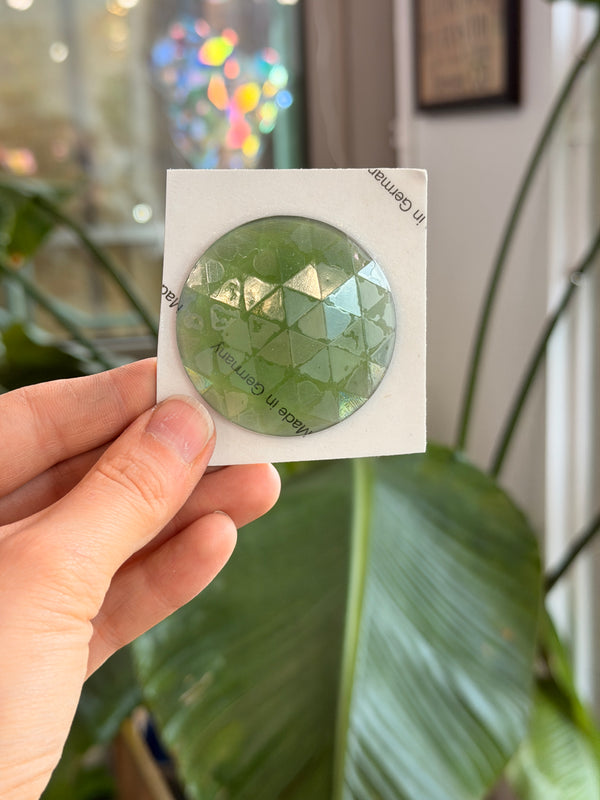 Moss Green Jewel - Round (50mm) Tools Colorado Glass Works