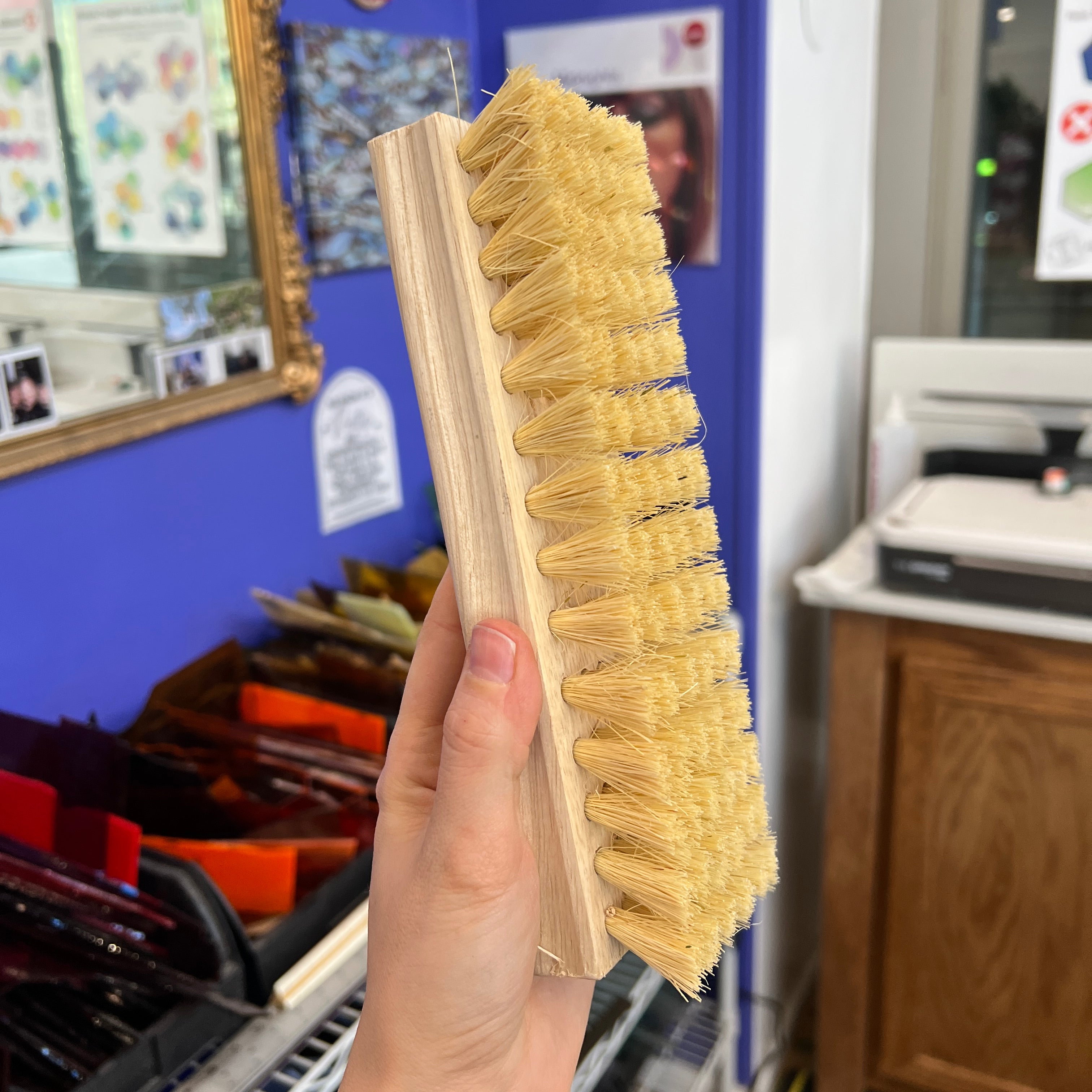 Large Cement / Scrub Brush (7.25") Tools Colorado Glassworks