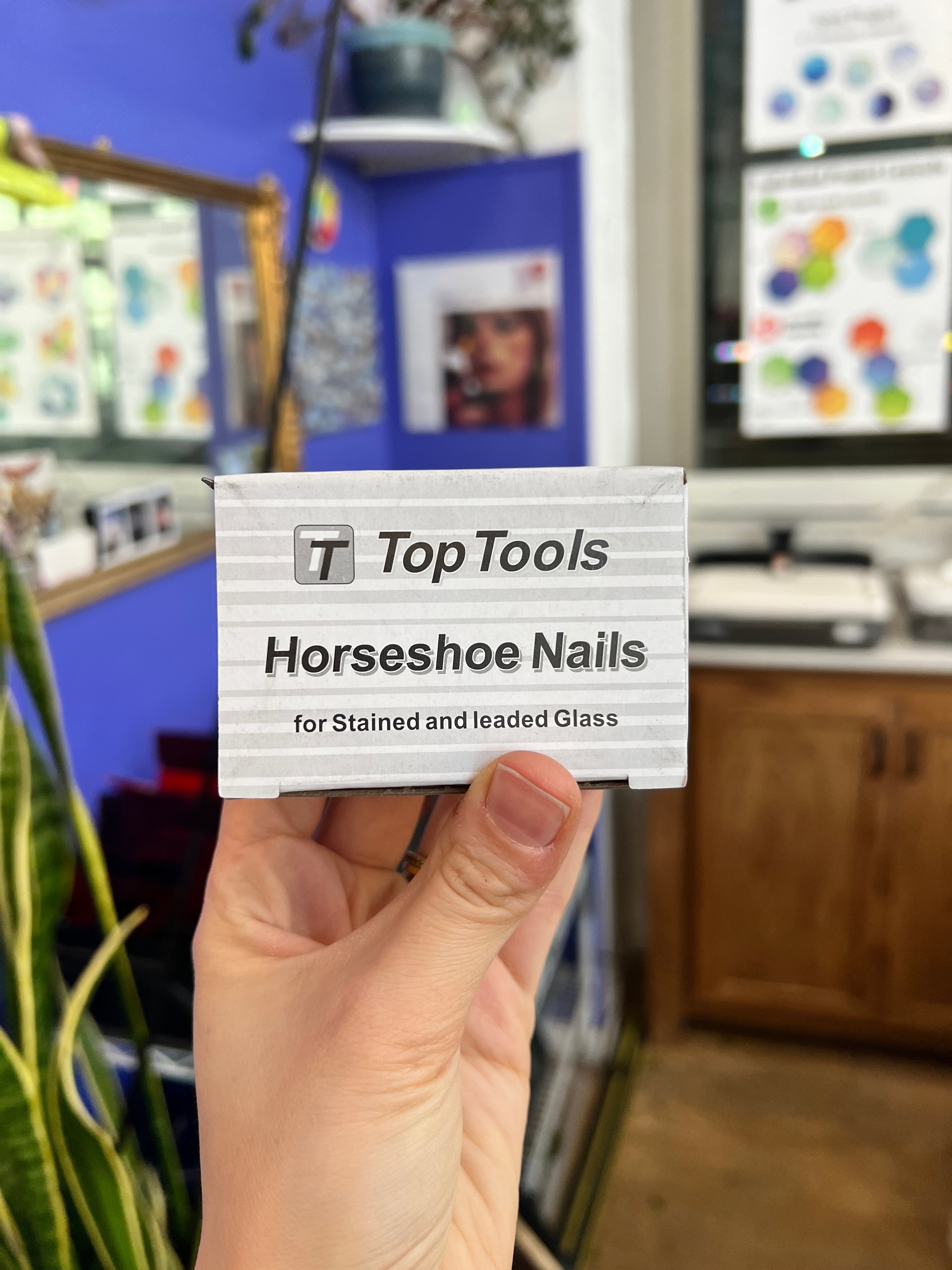 Horseshoe Nails (Box of 100) Tools Colorado Glassworks