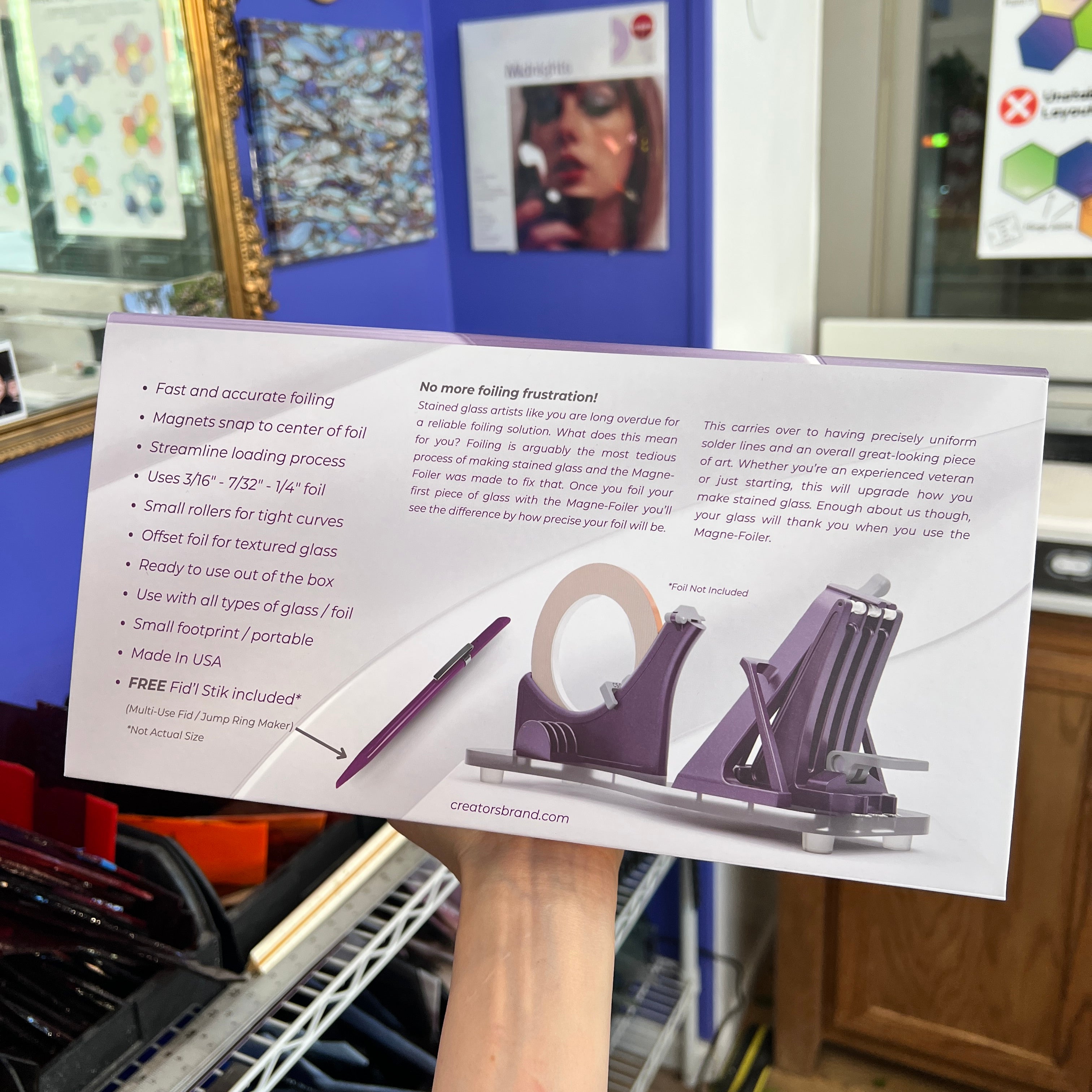 Magne Foiler – Precision Foiling Tool Tools Colorado Glassworks