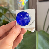 Dark Blue Jewel - Round (35mm)