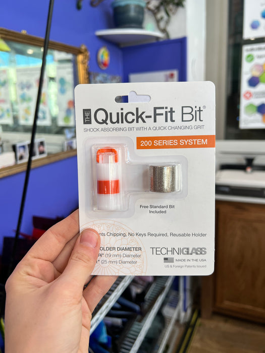 Quick-Fit 200 Series System with 3/4 in. Standard Grinder Head/Bit Tools Colorado Glassworks