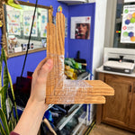 Oak Bookends (Pair) Tools Colorado Glassworks