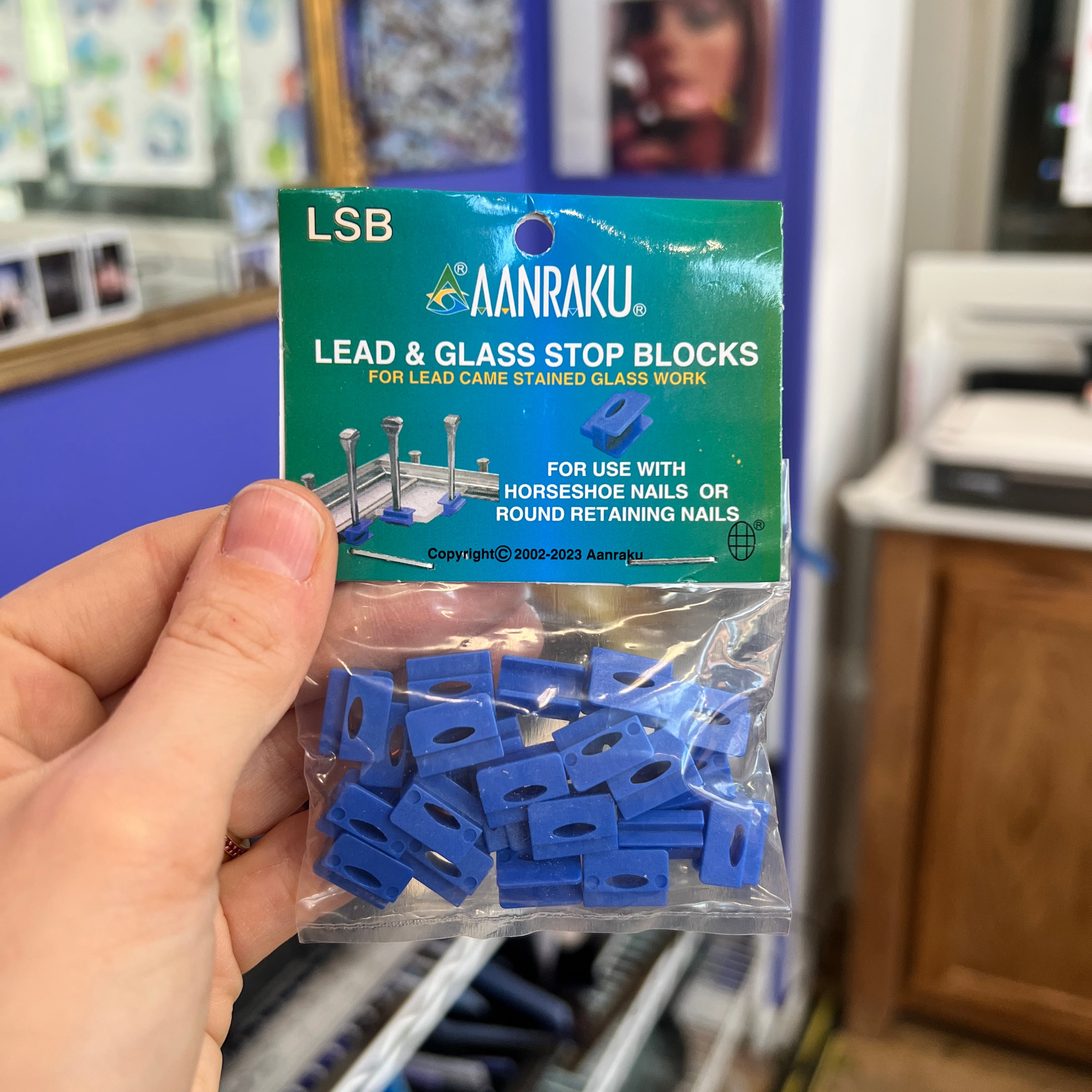 Lead Stop Blocks (Pack of 25) Tools Colorado Glassworks