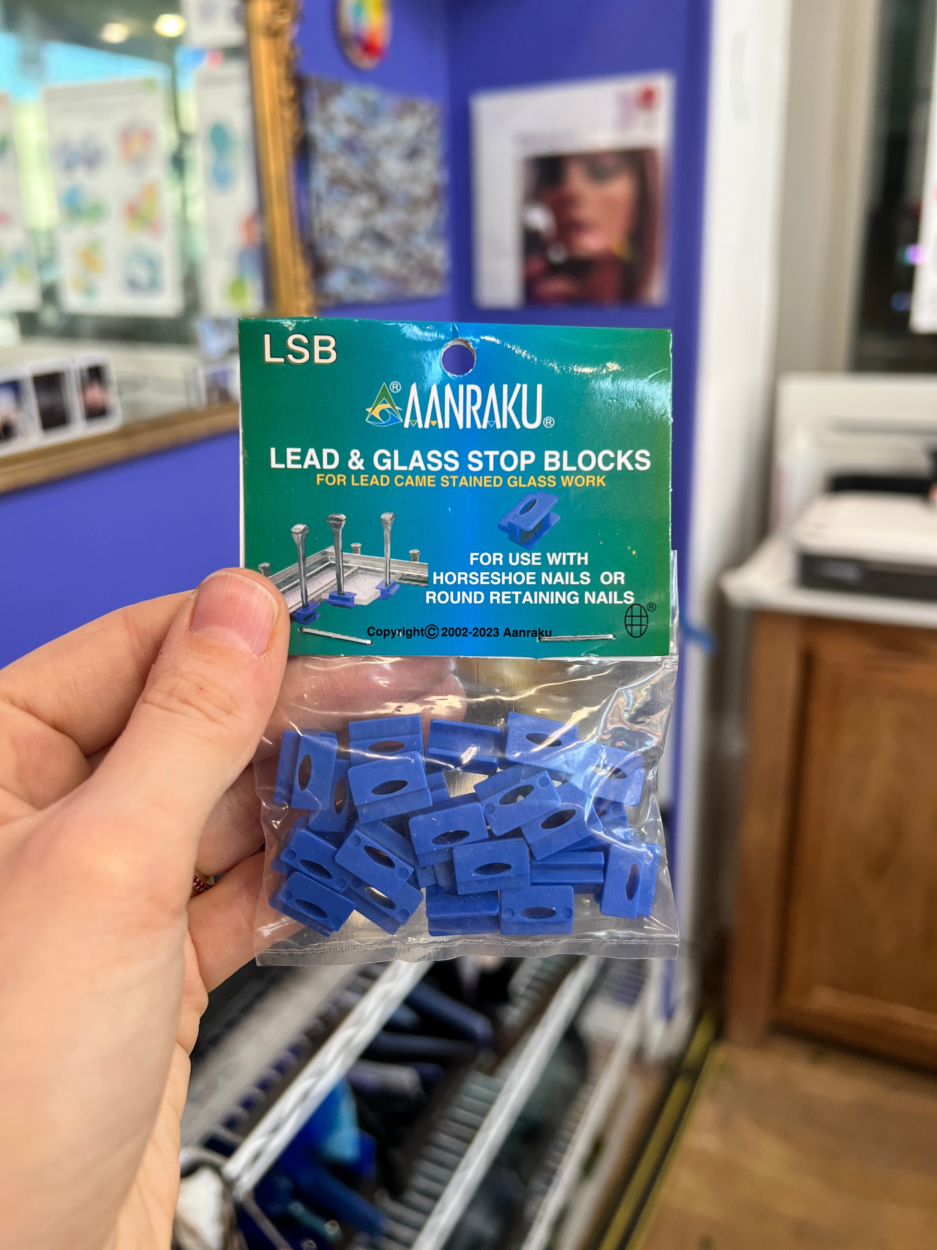 Lead Stop Blocks (Pack of 25) Tools Colorado Glassworks