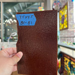 Woodland Brown Bullseye 90 COE Sheet Glass Colorado Glassworks