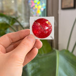 Red Jewel - Round (35 mm) Tools Colorado Glass Works