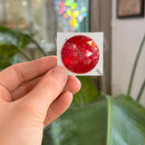 Red Jewel - Round (35 mm) Tools Colorado Glass Works