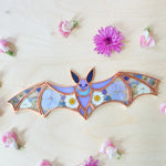 Lola Bat - Digital Stained Glass Pattern Tools Colorado Glass Works