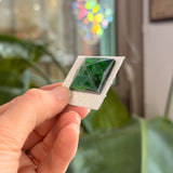 Green Jewel - Square (25 mm)