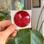 Red Jewel - Round (50mm) Tools Colorado Glass Works