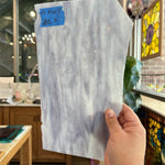 Purple White Bullseye Sheet Glass Colorado Glassworks