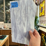 Purple White Bullseye Sheet Glass Colorado Glassworks