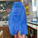 Medium Blue White Wispy Spectrum Sheet Glass Bullseye M69 (10x5in)