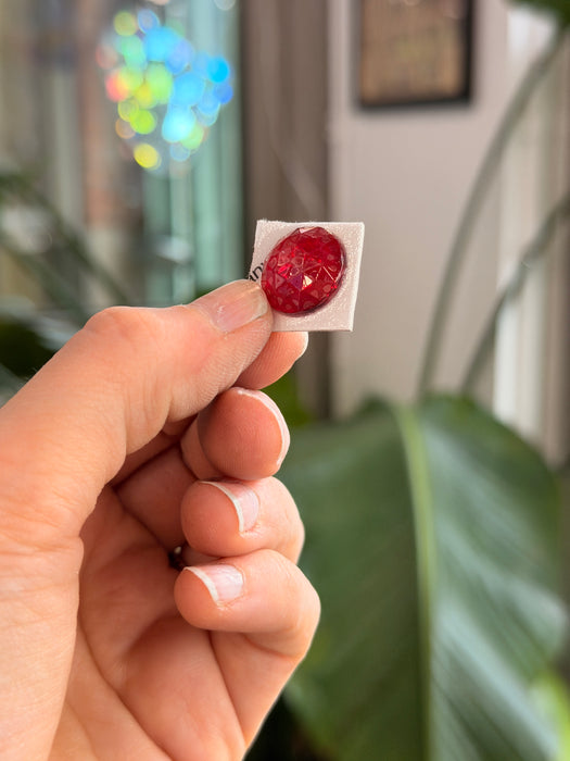Red Jewel -Round (15mm) Tools Colorado Glass Works