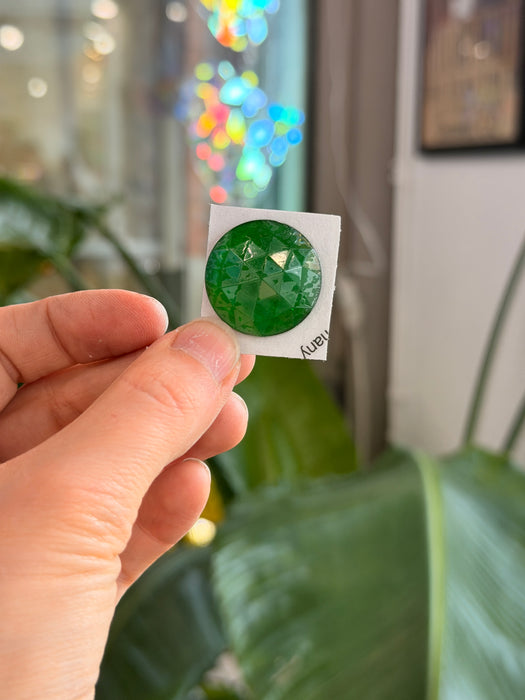 Green Jewel - Round (25 mm) Tools Colorado Glass Works