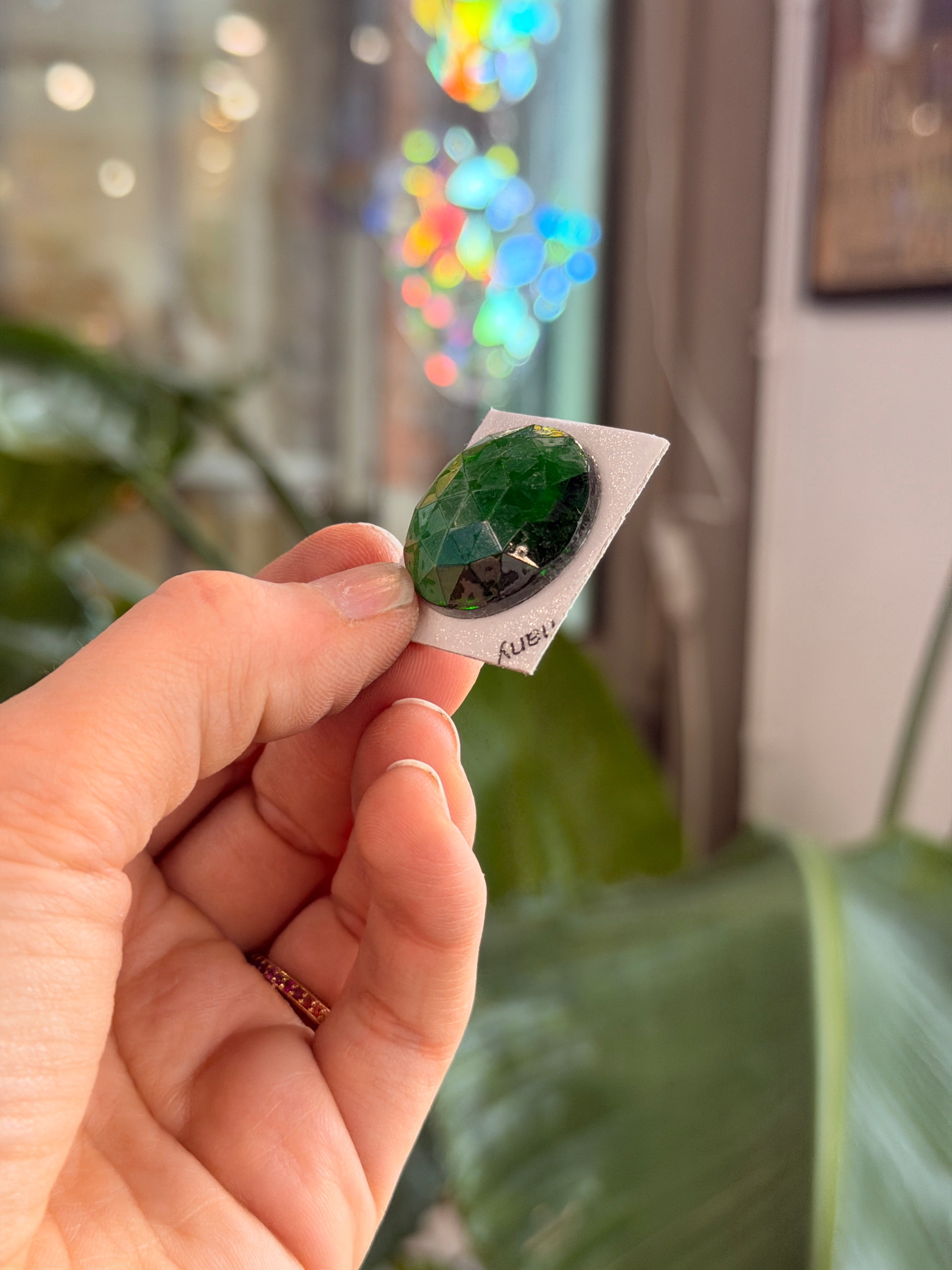 Green Jewel - Round (25 mm) Tools Colorado Glass Works