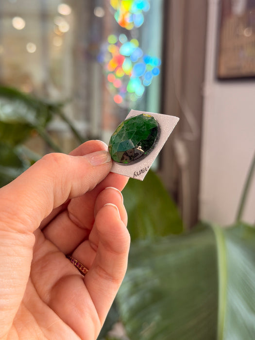Green Jewel - Round (25 mm) Tools Colorado Glass Works