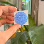 Opal Blue Sundial Jewel - Round (35mm) Tools Colorado Glass Works