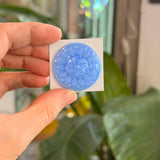 Opal Blue Sundial Jewel - Round (35mm) Tools Colorado Glass Works