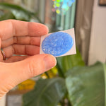 Opal Blue Sundial Jewel - Round (35mm) Tools Colorado Glass Works