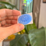 Opal Blue Sundial Jewel - Round (35mm) Tools Colorado Glass Works