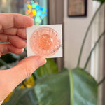 Peach Sundial Jewel - Round (35mm) Tools Colorado Glass Works