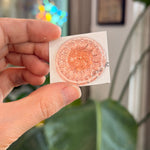 Peach Sundial Jewel - Round (35mm) Tools Colorado Glass Works
