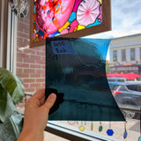 Dark Steel Blue Transparent Kokomo