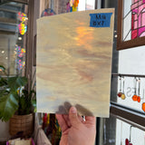 Amber Blue Purple Wispy Kokomo Sheet Glass Colorado Glassworks